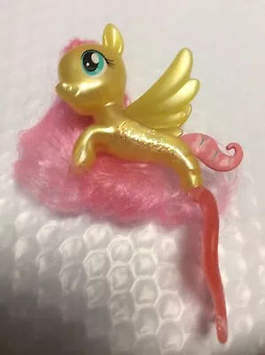 Fluttershy My Little Pony Sea Pony Glitter Mermaid Figure • $10