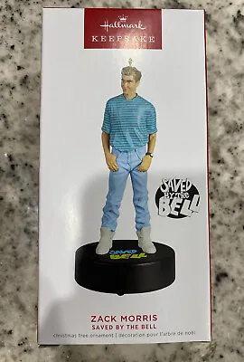 Hallmark Keepsake Zack Morris Saved By The Bell Christmas Tree Ornament NEW • $19.99