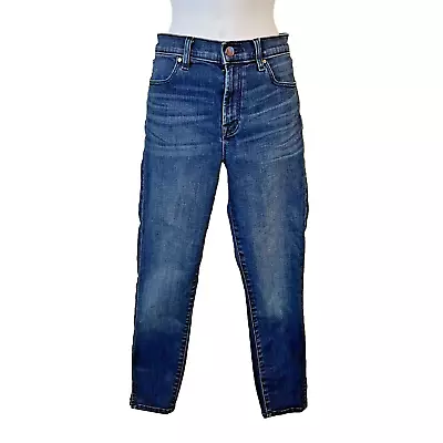 J Brand Jeans Womens Size 28 Medium Wash Skinny Crop Split Ankle Slit Ankle • $24.99