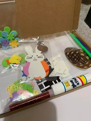 £6.99 • Buy Children's Easter Card Making Kit 2 Cards & Lots Accessories New Free Post Kids 