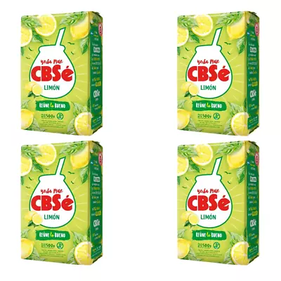 Yerba Mate CBSE Limon (500G/1.1LB) (Pack Of 4) • $33.99