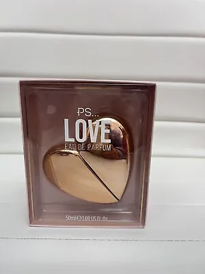 New PRIMARK - PS LOVE (Original Heart Shape) - Eau De Parfum 50ml Perfume Boxed • £21.95