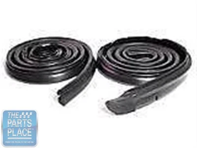 $79.99 • Buy 1968-70 Mopar B-Body Roofrail Weatherstripping - Pair - RR4001A