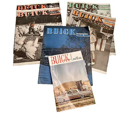 1951 1953 Lot Of 6 Buick Magazine Vintage Automotive Petroliana Garage Car Show • $80