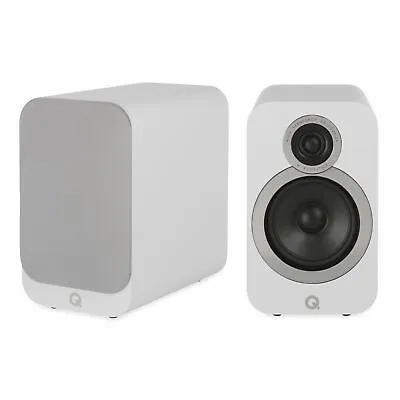 £249 • Buy Q Acoustics 3020i Bookshelf Speakers - Arctic White