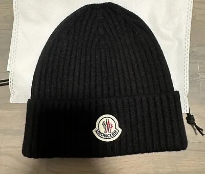 Moncler Beanie Black Brand New With Tag • $99.99