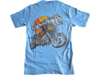 Vintage Honda Yamaha Ssuzuki Kawasaki Racing T Shirts Tee Motorcycle USA 70's Me • $144