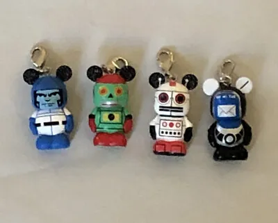  Disney  Vinylmation  Jr.  With Clip 1.5 Inches Lot Of 4 (A) • $6.25