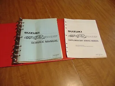 $8.08 • Buy 1992 1993 Suzuki Motorcycle GSX-R600W Service Repair Shop Manual GSX-R 600 W OEM