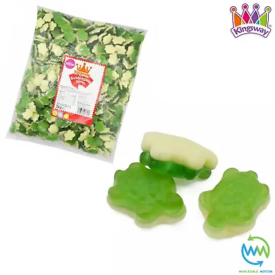 BUBBLEGUM TURTLES Sweets GUMMY Candy GREEN Foam Vegan JELLY Kingsway PICK N MIX • £3.49