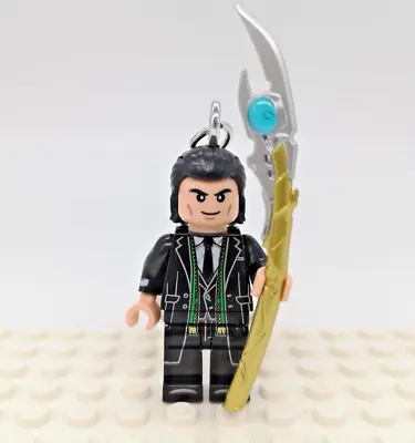 Loki Minifigure Keyring - Superhero Nerd Gift - Fathers Day • £5.99