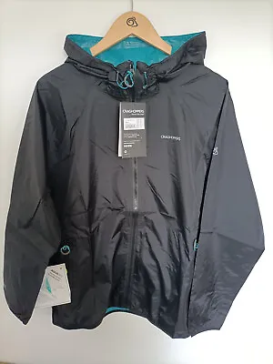 Craghoppers Womens Pro Lite Waterproof Jacket Size 18 Bust 42               (37) • £40