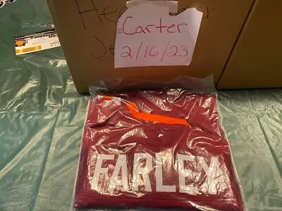 Caleb Farley Signed Virginia Tech Hokies Jersey - COA • $64.99