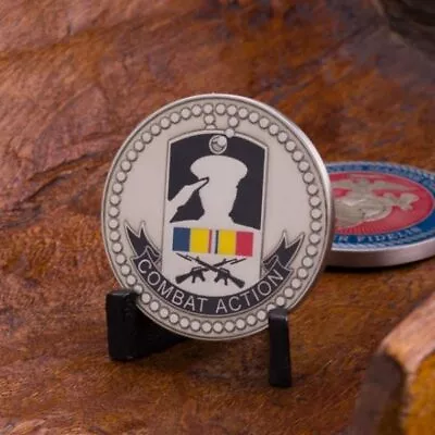 Marine Corps Combat Action Coin • $13.97