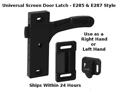 Universal RV Camper Screen Door Handle Latch E285 E287 Style Trailer Motorhome • $9.15