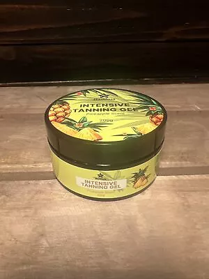 Tanning Accelerator Intensive Tanning Gel Pineapple Scent 200g Factory Sealed ! • £6.80