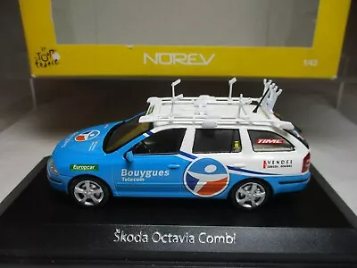 Norev 1/43 Skoda Octavia Combi Tour De France Bouygues Telecom Team 840650 • £25.67