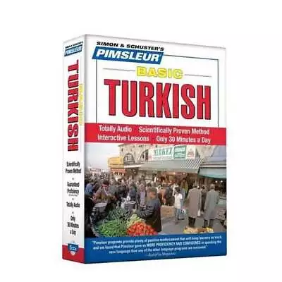 Pimsleur Turkish Basic Course - Level 1 Lessons 1-10 CD: Learn To Speak And Unde • £23.99