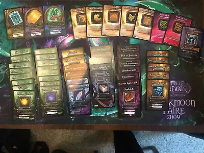 WOW TCG Darkmoon Faire Decks And Crafting Materials • $40