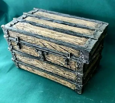 $8.99 • Buy Popular Imports - Resin Trinket Box - Antique Chest