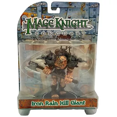 Mage Knight Conquest Iron Rain Hill Giant Figure Collectable Miniatures Game • $24.97