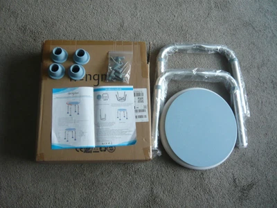 £27.99 • Buy Blue Adjustable Rotating Bath Stool Shower Chair Mobility Aid Bathing Seat
