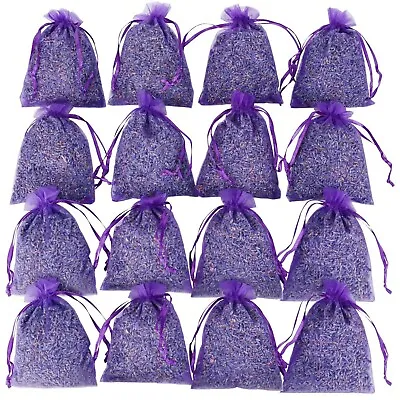 16/25/50PCS Lavender Sachet Bags Bulk For Drawer Closet Fragrance Sachet Wedding • £8.20