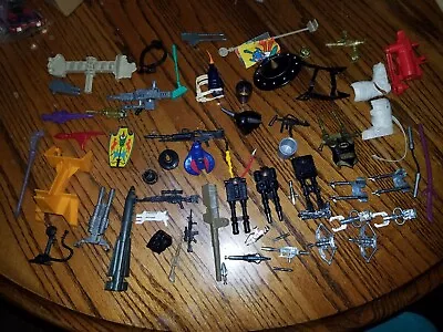 Vintage Action Figure Weaponsaccessories Lot G1 Transformers Gi Joe Arah Motu • $29.99