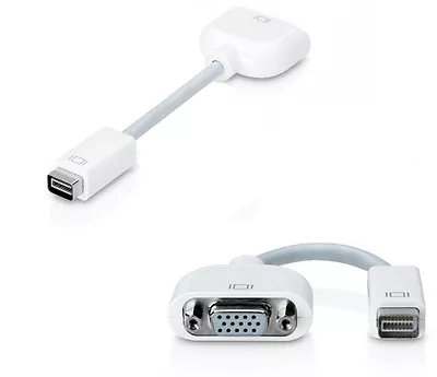 Mini DVI To VGA Adapter Cable For OLD Macbook IMac Pro • $8.90