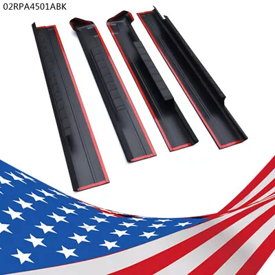 Rocker Panel Protector Guard Covers Fit For 01-06 Silverado/GMC Sierra Crew Cab • $37.28