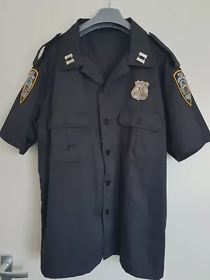 £71.34 • Buy NEW, US POLICE UNIFORM - SHIRT SIZE: S,M,L, XL, 2XL, NEW YORK - Police Costume