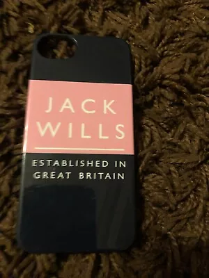 £7.99 • Buy Jack Wills Iphone 5/5S/5C Case New, Black/Pink I Offer Free P&P 