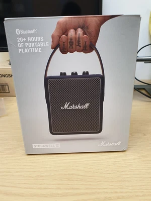 £179.99 • Buy Rare Indigo New In Opened Box Marshall Stockwell Ii 2 Portable Bluetooth Speaker