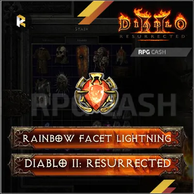 Unique Jewels Rainbow Facet - Diablo 2 Resurrected D2r Diablo 2 - PC/PS4/PS5 • $1.68