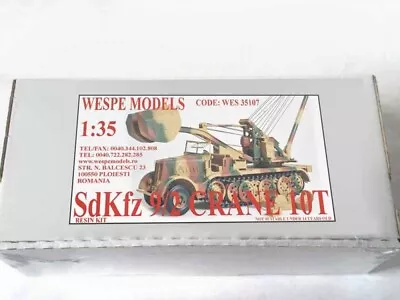 SdKfz 9/2 FAMO / CRANE 10T Wespe Models 1:35 Military Resin Model - Kit 35107 • $151.30