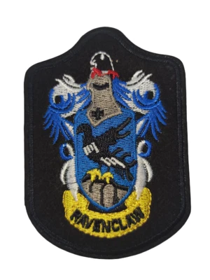 $2.32 • Buy Ravenclaw Harry Potter Hogwarts Crest Embroidered Iron On School Badge Patch ..