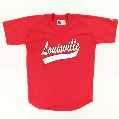 VTG Sports Belle Louisville Cardinals Baseball Jersey Red Men's XL • $16.49