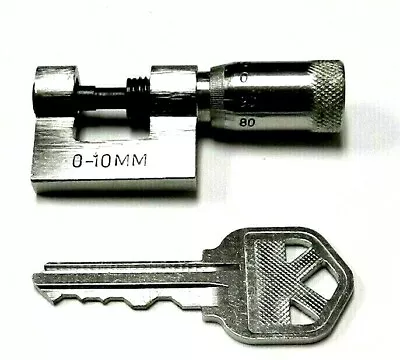 Mini Micrometer 10mm Small Micrometer Pocket Size Metric 0-10mm X 0.01mm • $14.95