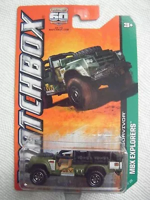 Matchbox 60 Anniversary Mbx Explorers Sahara Survivor • $0.99