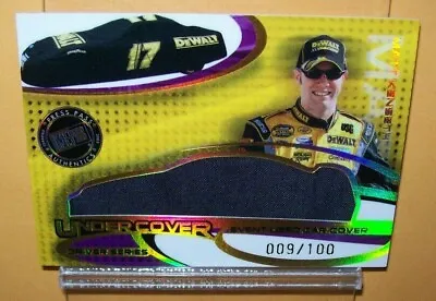 $5.95 • Buy Matt Kenseth 2005 Press Pass Eclipse Race-used Car Cover 009/100 Made