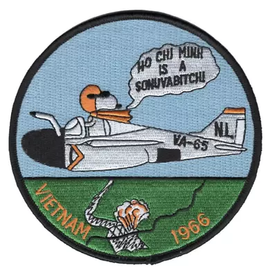 $29.99 • Buy 4.5  Navy Va-65 Aviation Attack Squadron Sixty Five Embroidered Patch