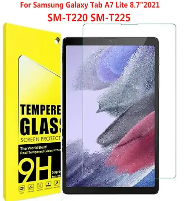 Tempered Glass For Samsung Galaxy Tab A7 Lite 8.7 Inch Tablet Screen Protector • £4.99