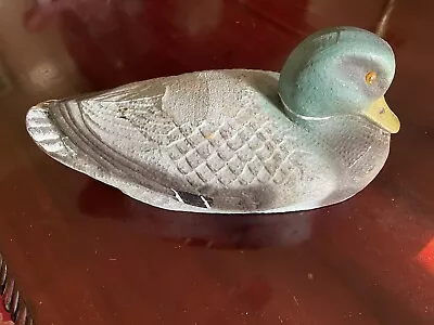 Vintage Male Mallard Duck Decoy  • $10.99