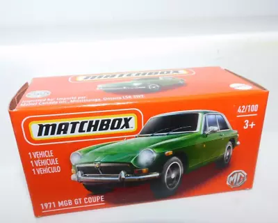 Matchbox Power Grabs 2020 #42 1971 Mgb Gt Coupe • $2.99