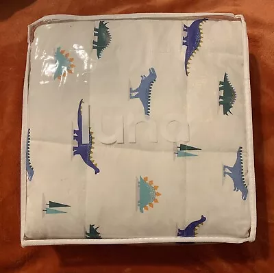 NEW LUNA KIDS TREX Dinosaur WEIGHTED BLANKET 41X60 41 X 60 APPROX. 6.2 Lbs • $28