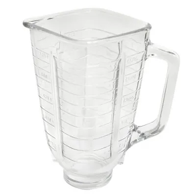 $18.50 • Buy Replacement Part Square Glass Jar For Oster & Osterizer Blander 1.25 L Capacity 