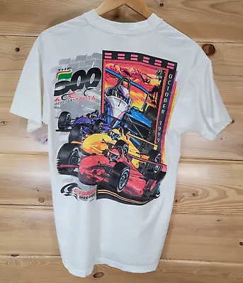 VTG Indy 500 T Shirt Men Size Large Fontana Speedway 1999 Toyota Racing • $19.99