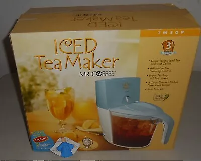 Mr Coffee Iced Tea Pot Maker 3 Quart Thermal Pitcher Tm50p • $67.99