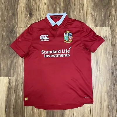 £14.99 • Buy British & Irish Lions 2017 Tour Rugby Shirt Canterbury UK Adult Size Large