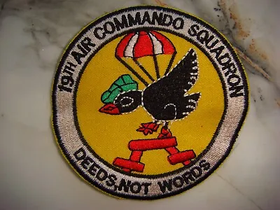 US 19th AIR COMMANDO SQUADRON DIDS NOT WORDS VIETNAM WAR PATCH • $10.99